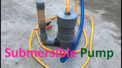 diy centrifugal pump|diy submersible water pump.